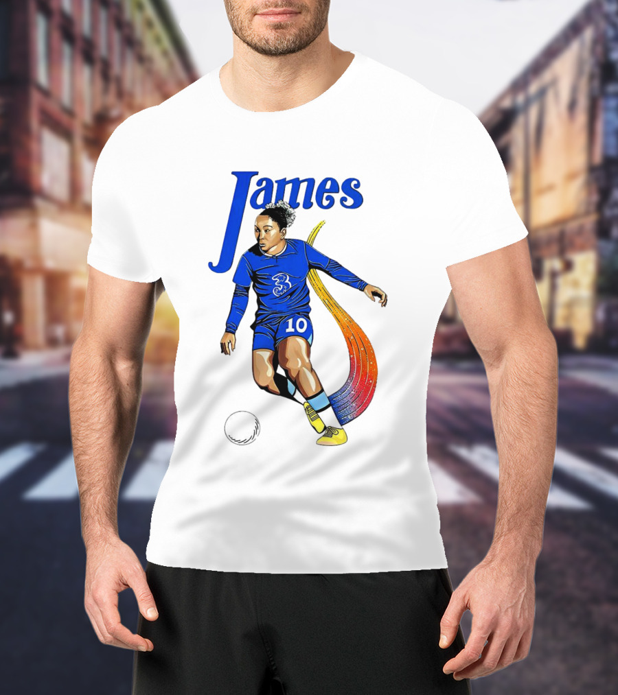 Chelsea Women Soccer Lauren James Number 10 Cheat Code T-Shirt
