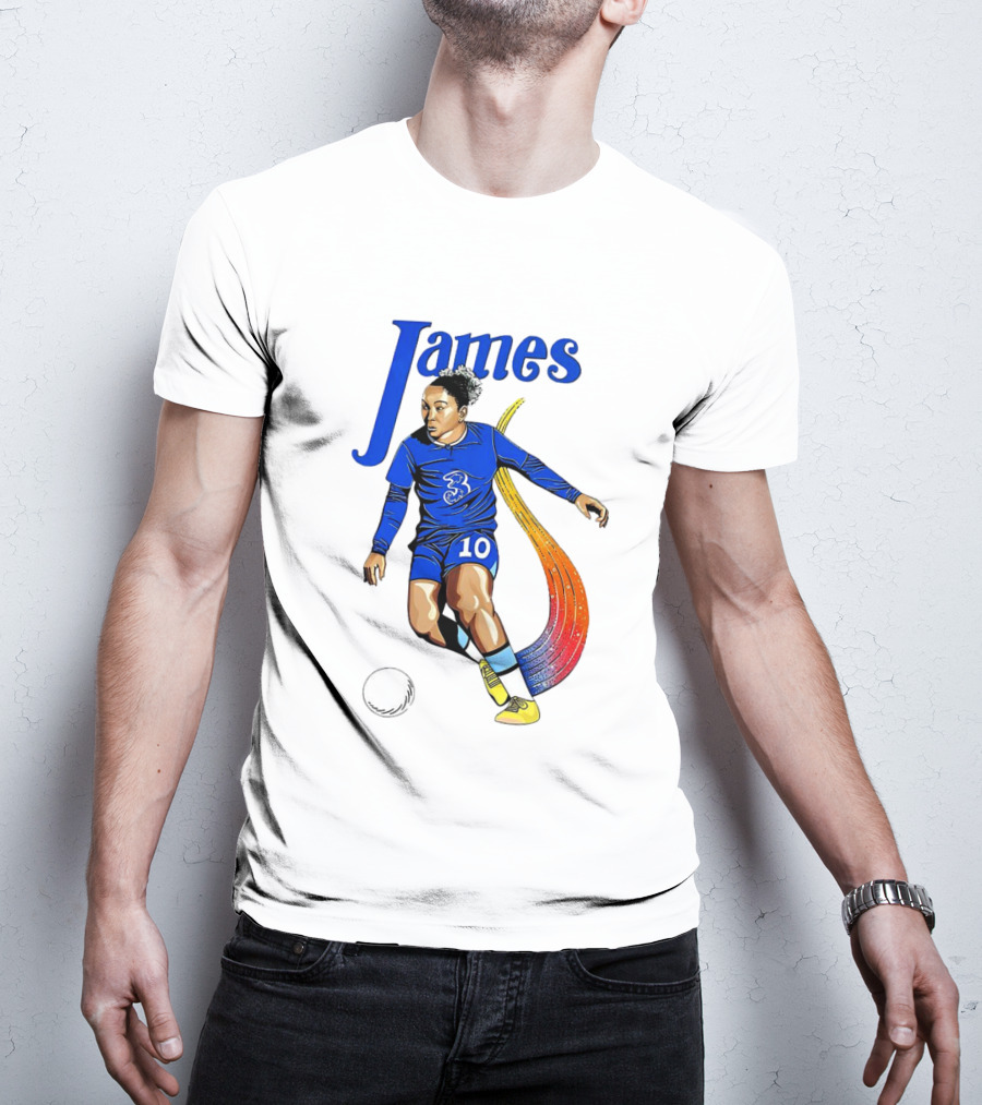 Chelsea Women Soccer Lauren James Number 10 Cheat Code T-Shirt