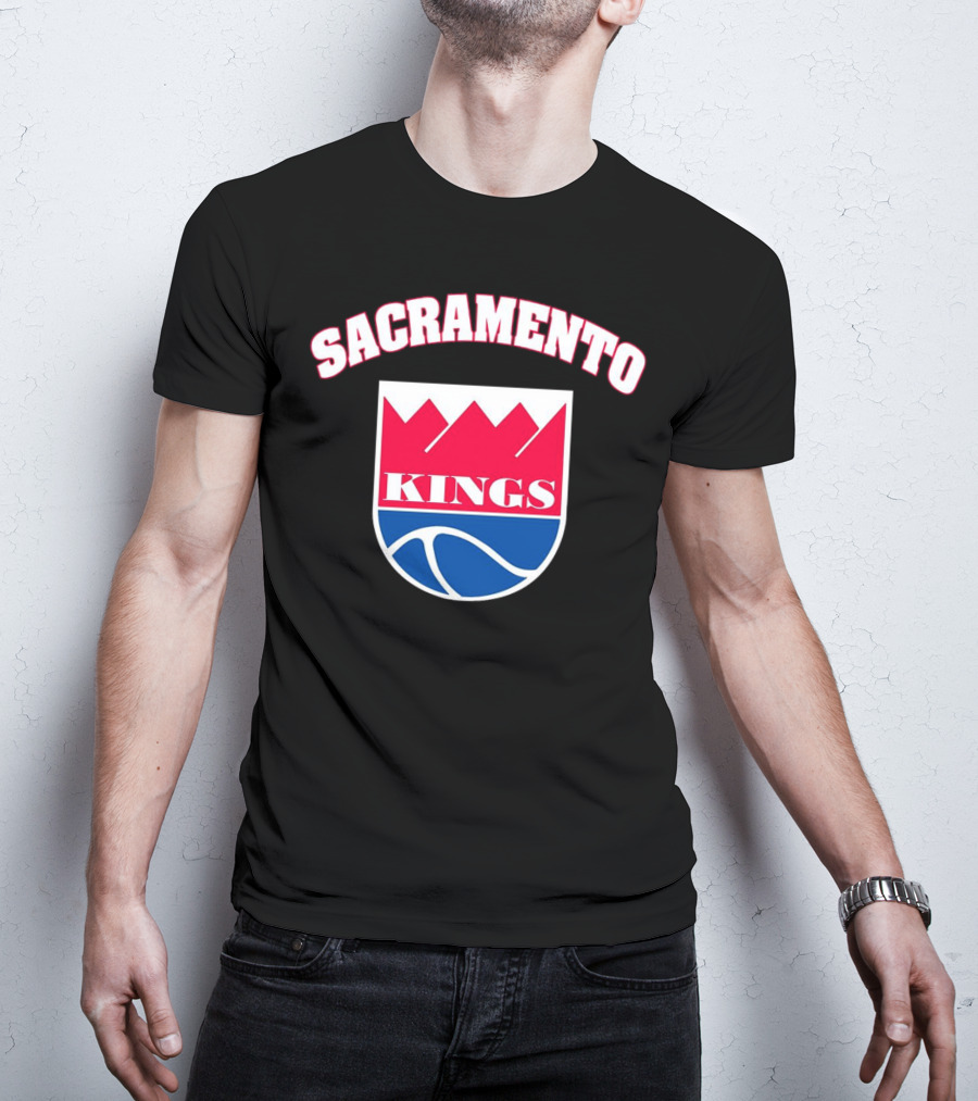 Sacramento Kings Retro Basketball Team T-Shirt