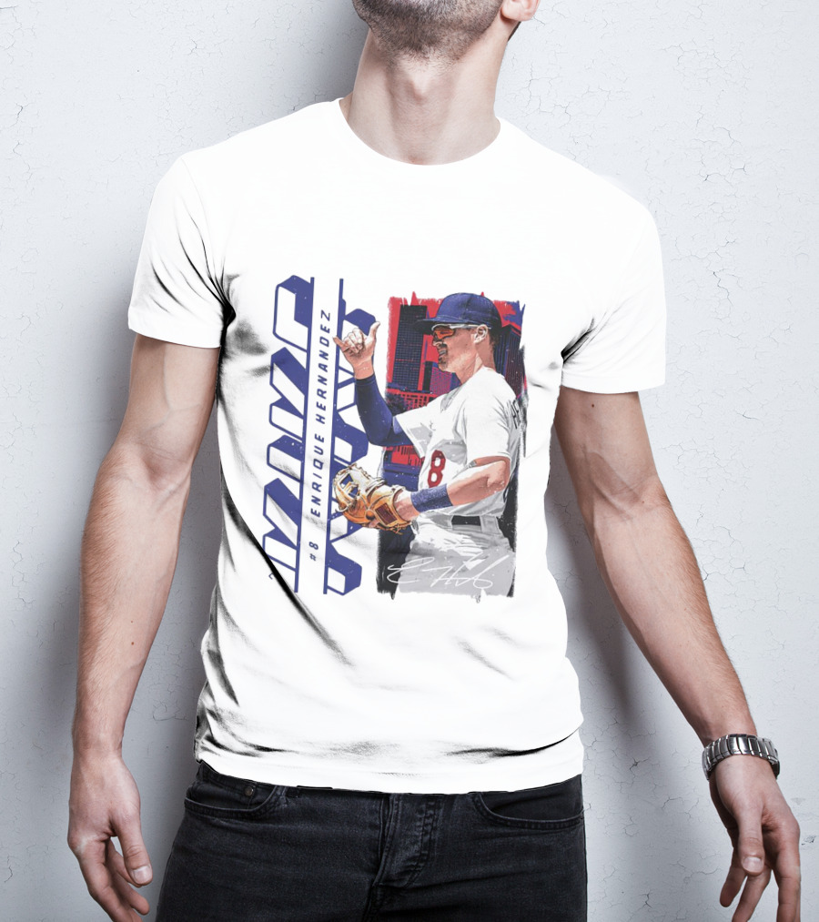 Enrique Hernandez Los Angeles Dodgers MVP T-Shirt