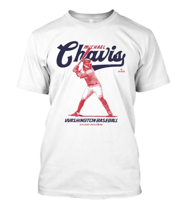 Michael Chavis Washington Baseball Second Baseman Player Vintage T-Shirt