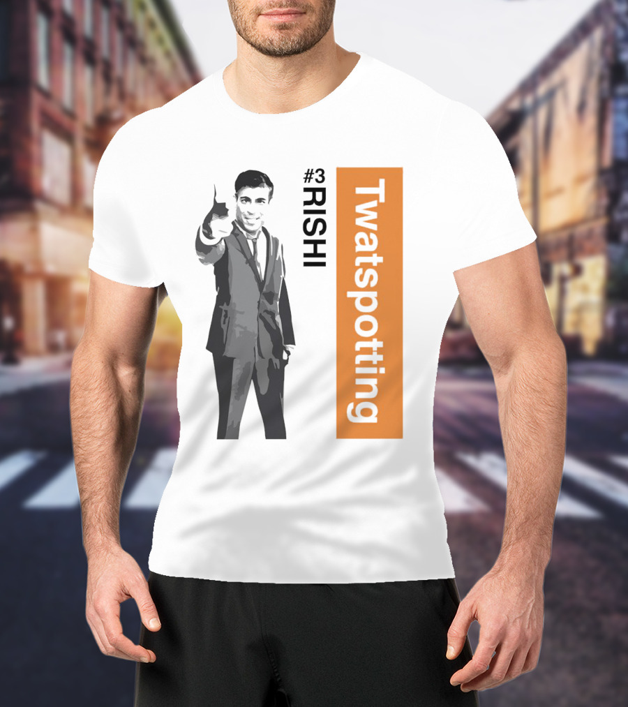 Twatspotting #3 Rishi Thumbs Up Gesture T-Shirt