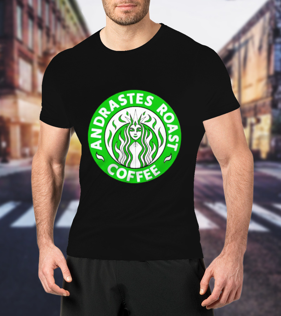 Andrastes Roast Coffee Inquisition Green T-Shirt