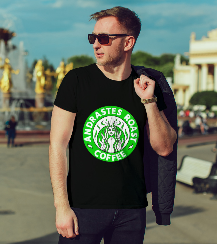 Andrastes Roast Coffee Inquisition Green T-Shirt