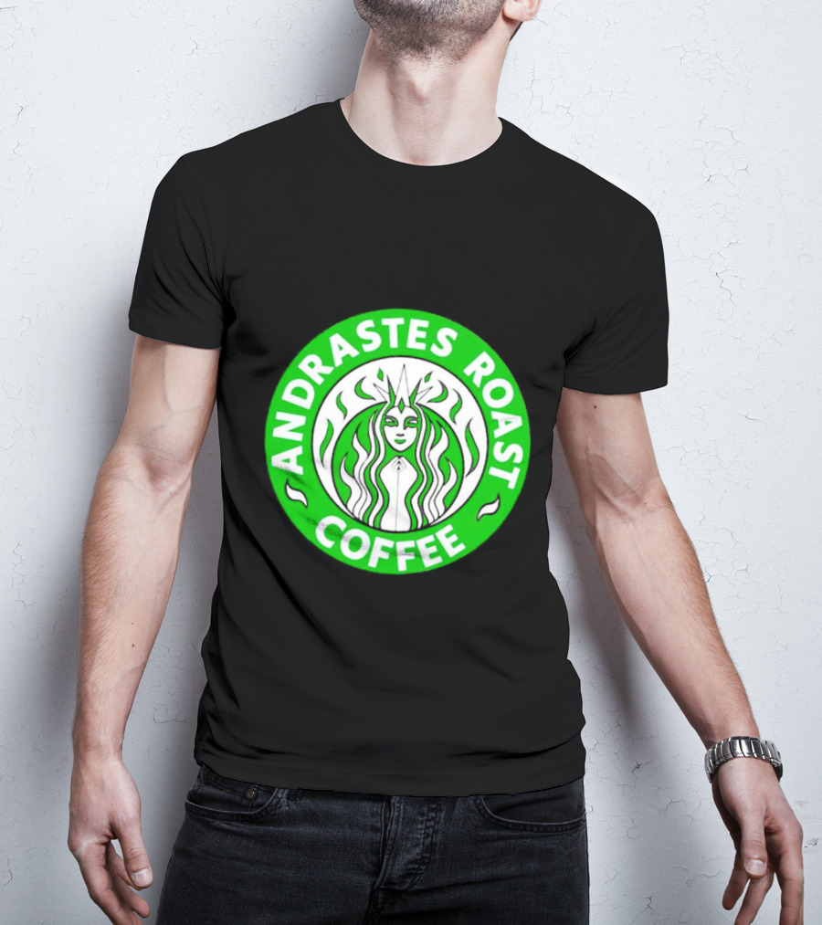 Andrastes Roast Coffee Inquisition Green T-Shirt