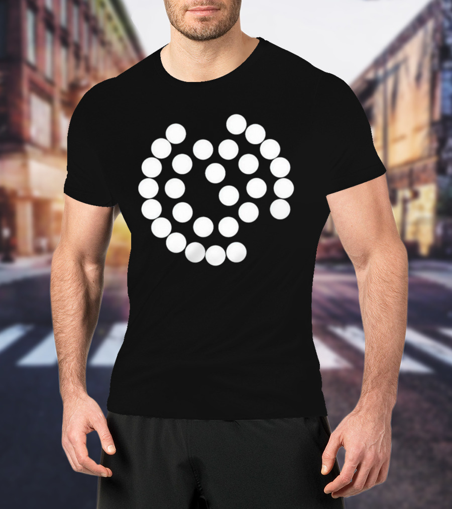 EV Fan Electric Vehicles Dotted Circle T-Shirt