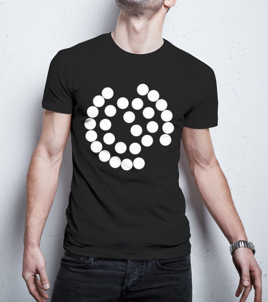 EV Fan Electric Vehicles Dotted Circle T-Shirt