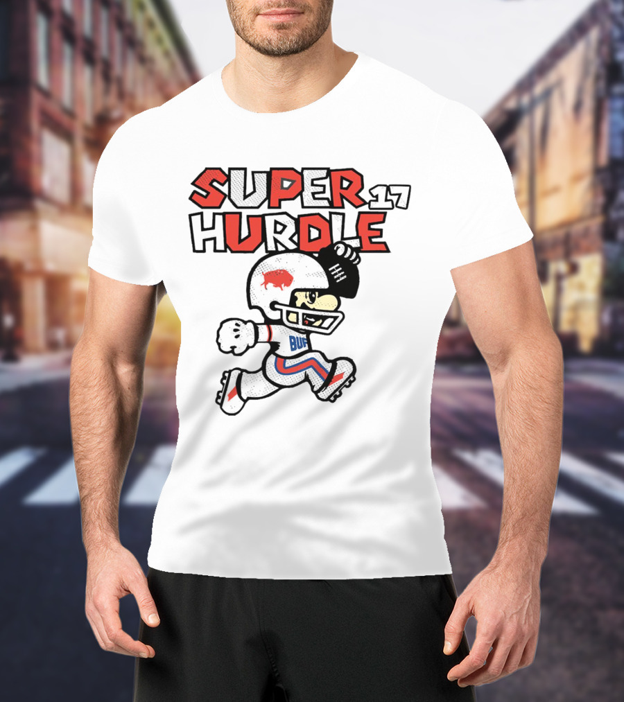 Buffalo Bills Super Hurdle 17 BUF T-Shirt