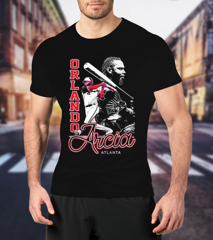 Orlando Arcia Atlanta Swing T-Shirt