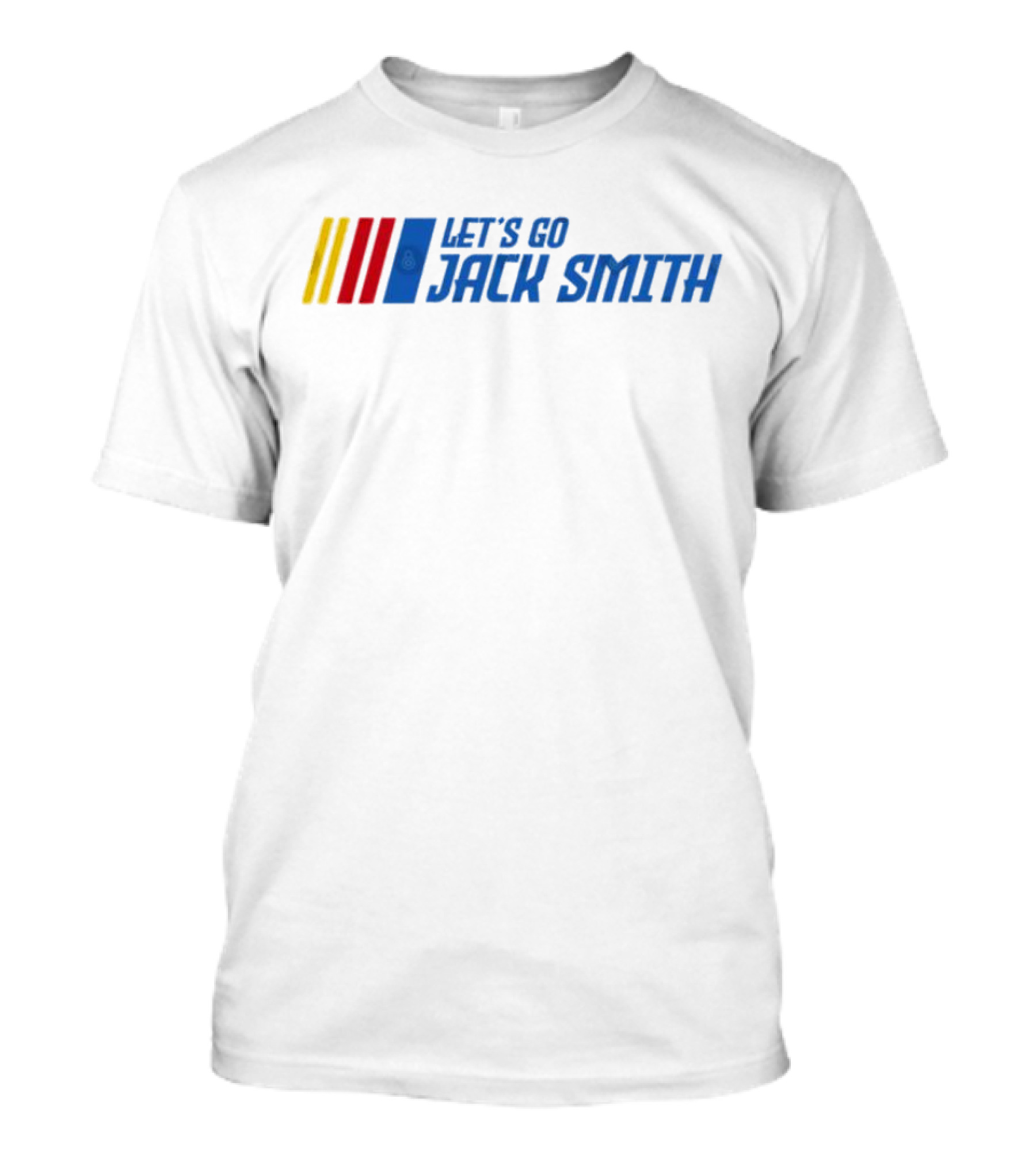LET'S GO JACK SMITH NASCAR Stripes T-Shirt