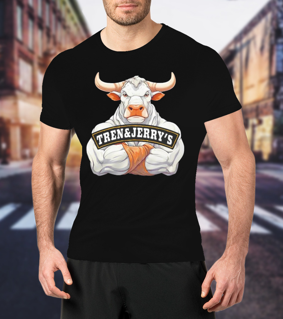 TREN And JERRY'S Bull T-Shirt