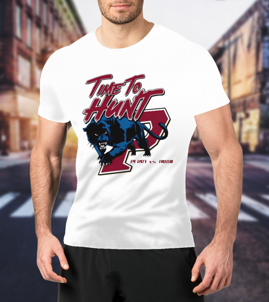 Time To Hunt Perry Vs. Hoco Panther Gold Out T-Shirt