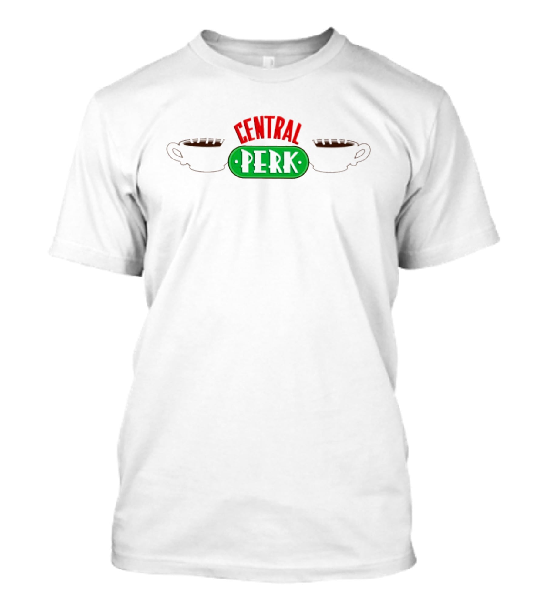 Central Perk Coffee Friends Logo Iconic Cafe Branding T-Shirt