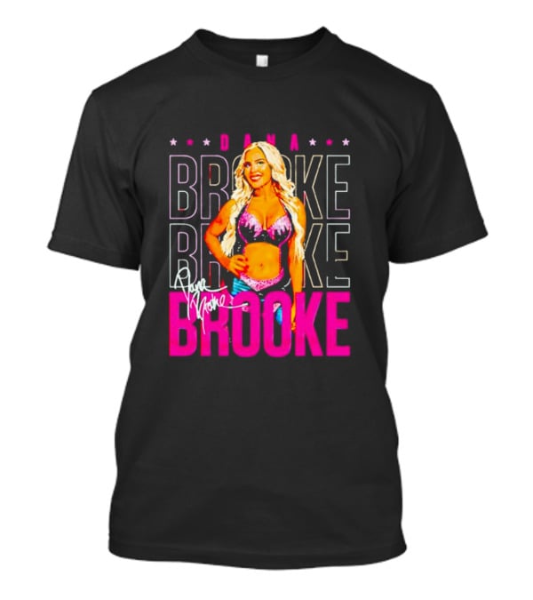 Dana Brooke Signature Name Repeat T-Shirt