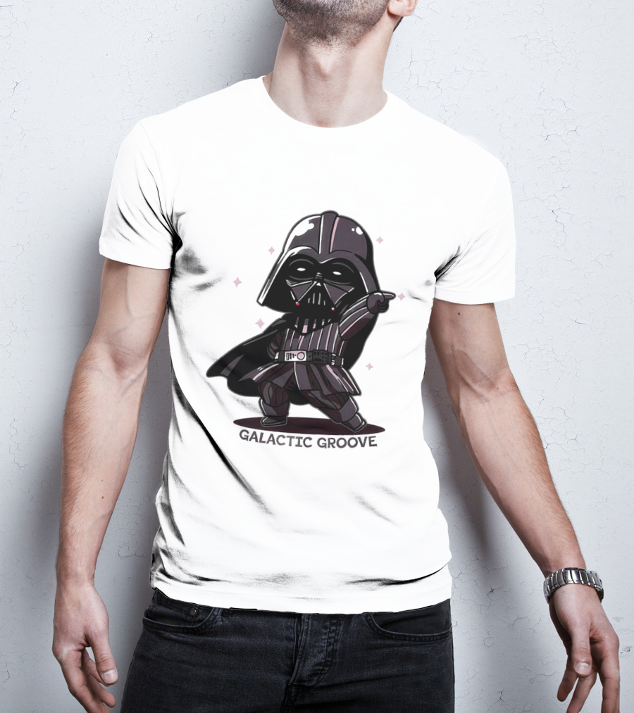 Galactic Groove Dancing Vader Disco Star Wars T-Shirt