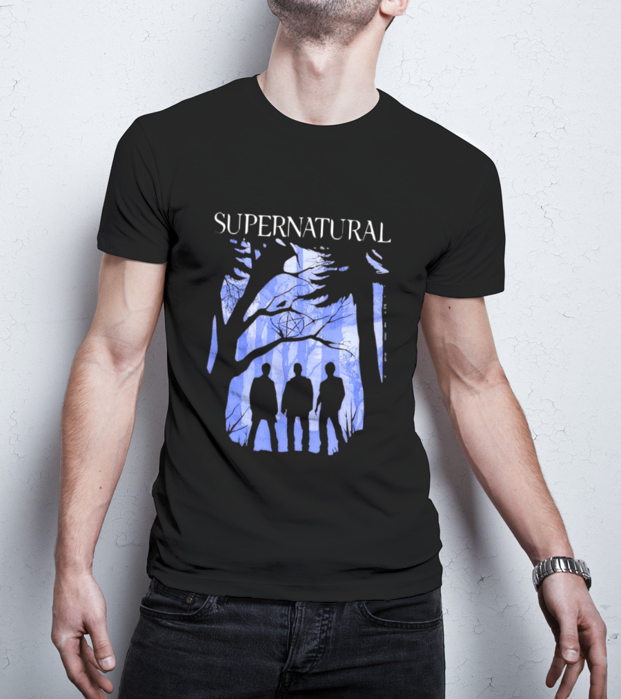 Supernatural Forest Silhouettes Trio T-Shirt