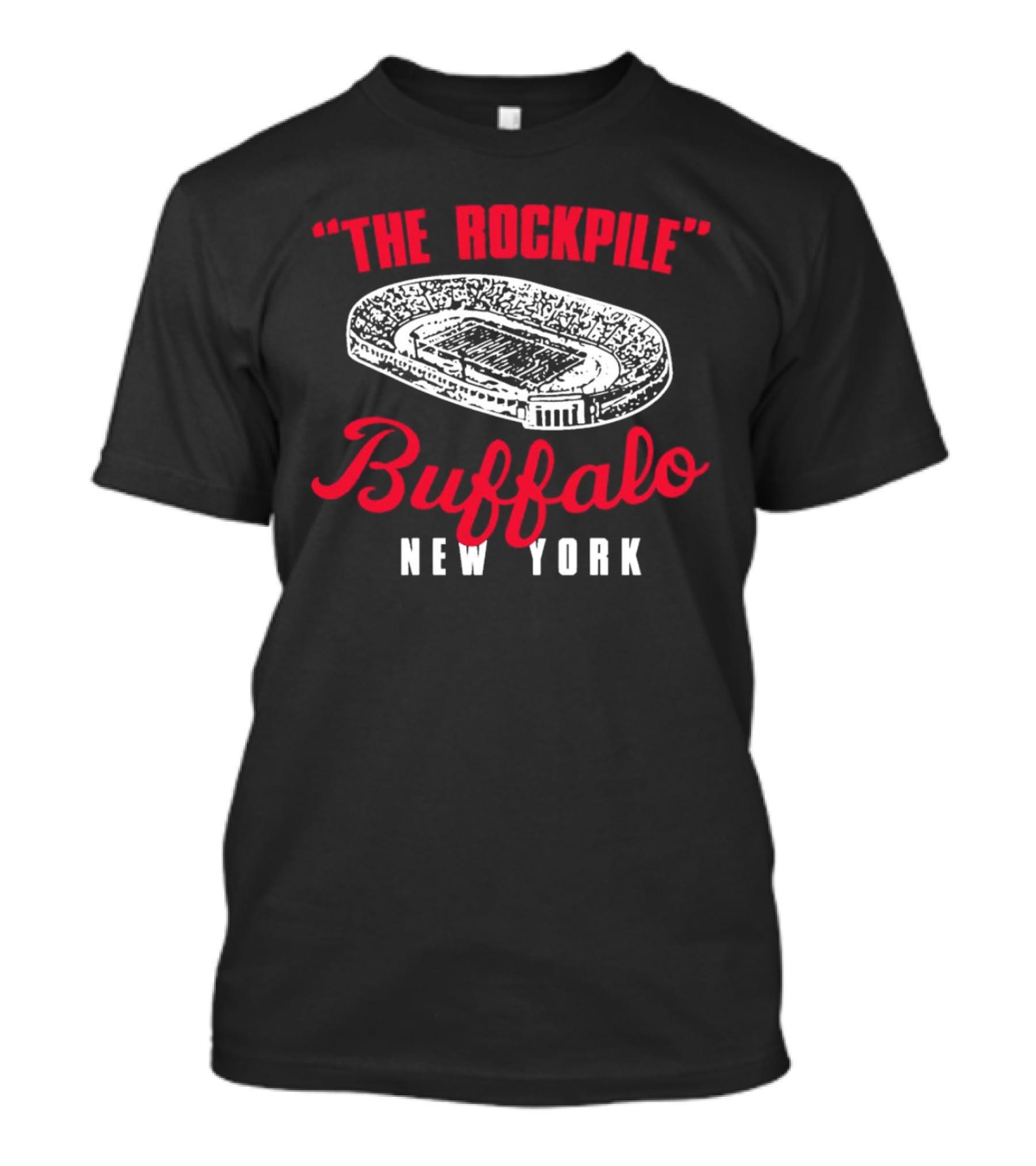 The Rockpile Buffalo New York Stadium T-Shirt