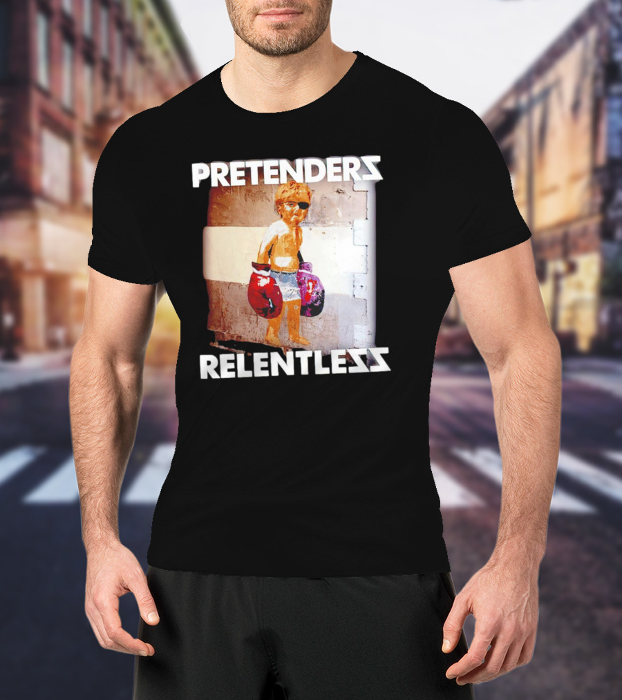 Pretenders Relentless Child Boxer Graffiti Urban T-Shirt
