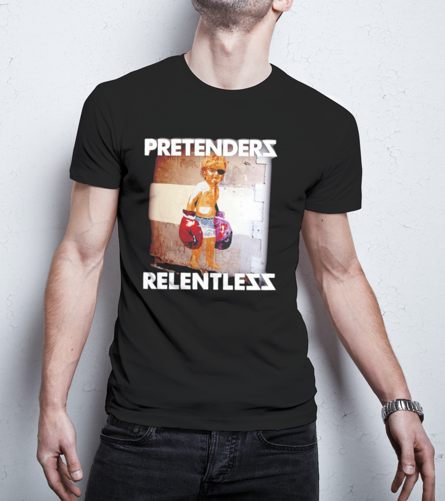 Pretenders Relentless Child Boxer Graffiti Urban T-Shirt