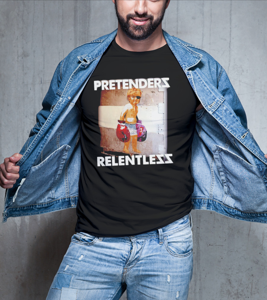 Pretenders Relentless Child Boxer Graffiti Urban T-Shirt