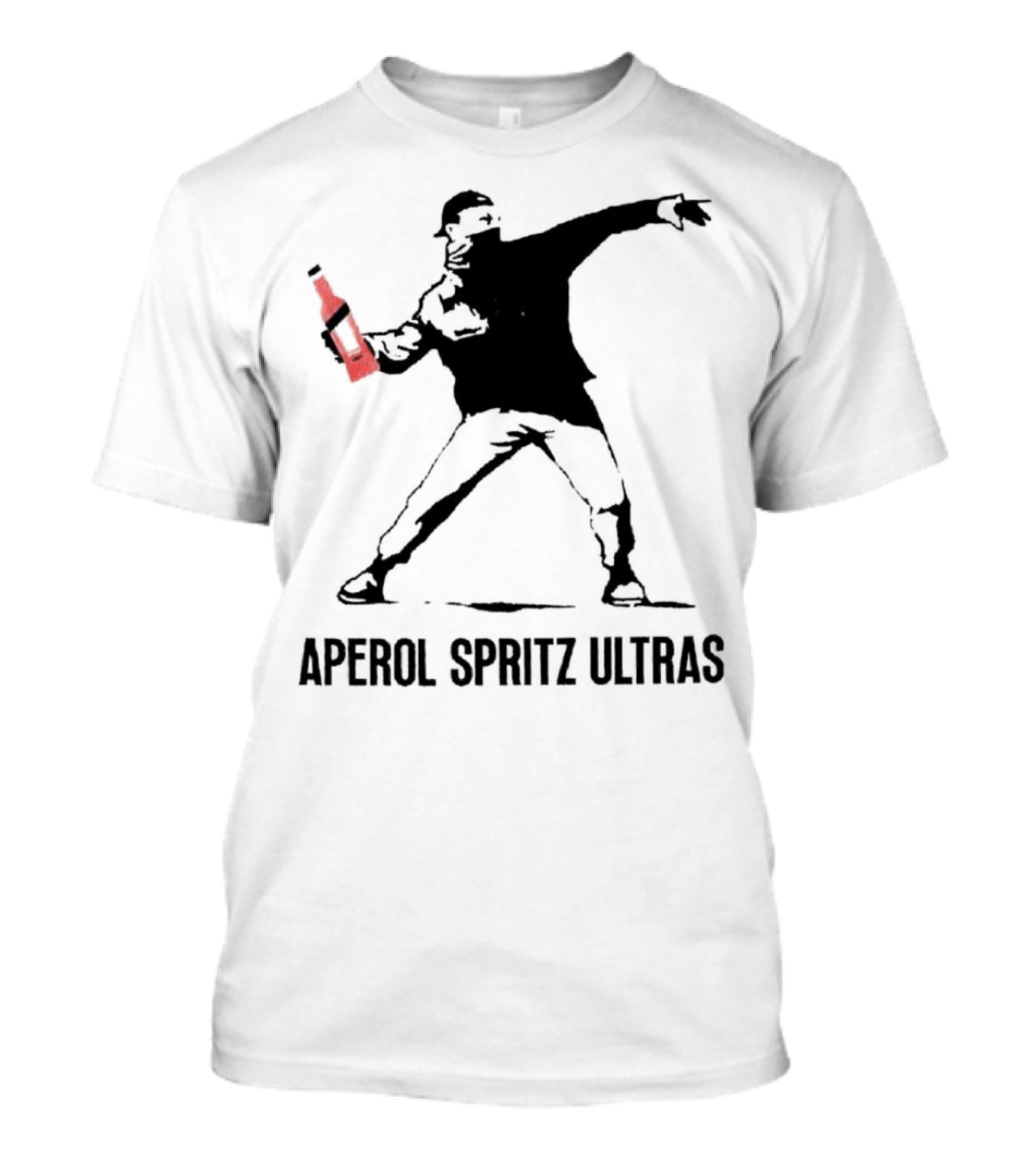 Aperol Spritz Ultras Streetwear Graffiti T-Shirt