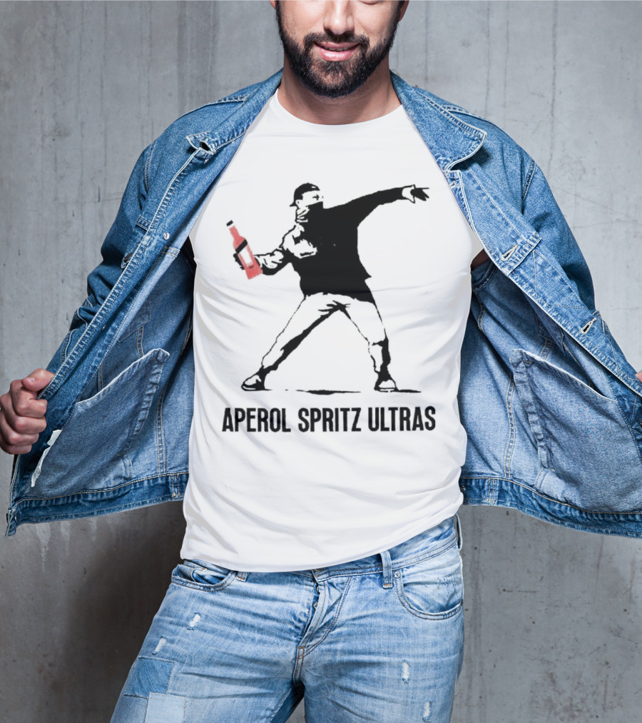 Aperol Spritz Ultras Streetwear Graffiti T-Shirt
