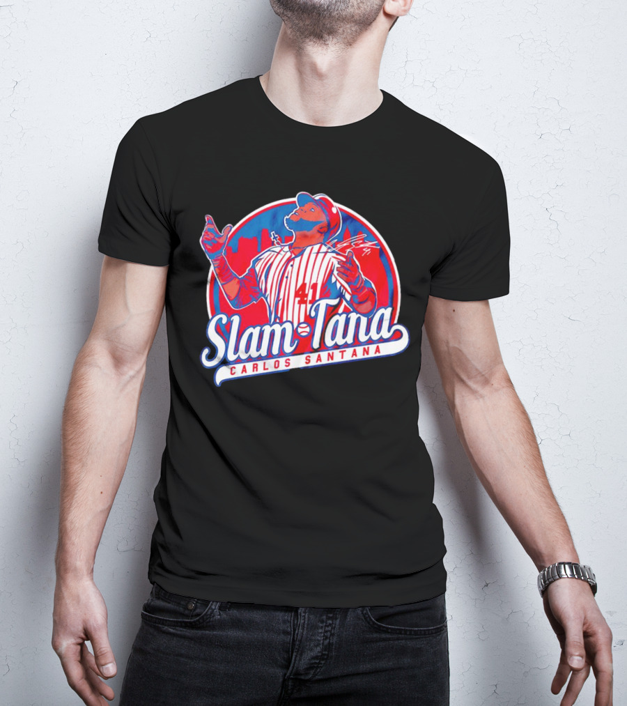 Carlos Santana Slam Tana 41 Retro Vintage T-Shirt