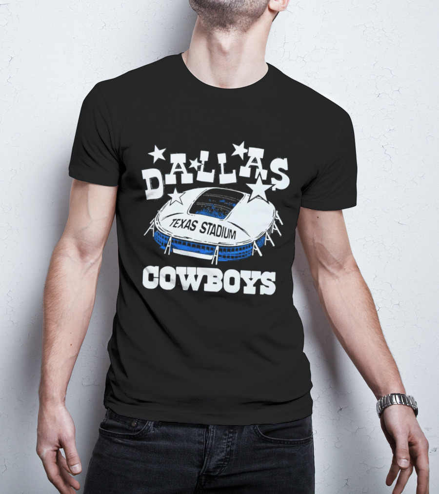 Dallas Cowboys Texas Stadium Vintage Stars Iconic Arena T-Shirt