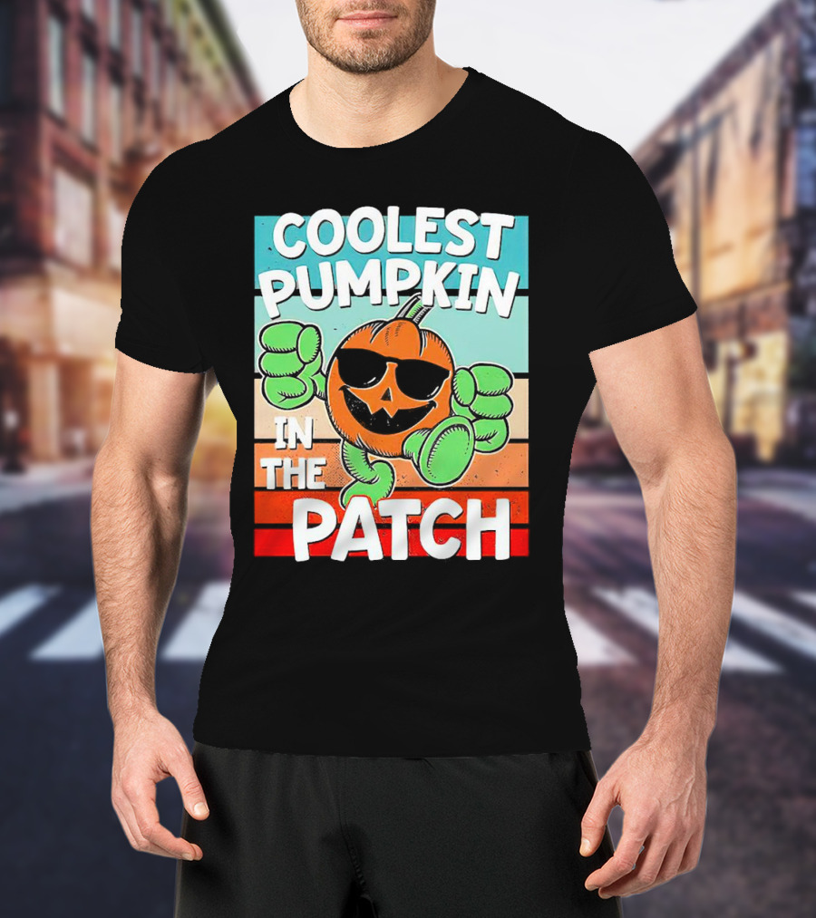 Coolest Pumpkin In The Patch Halloween T-Shirt
