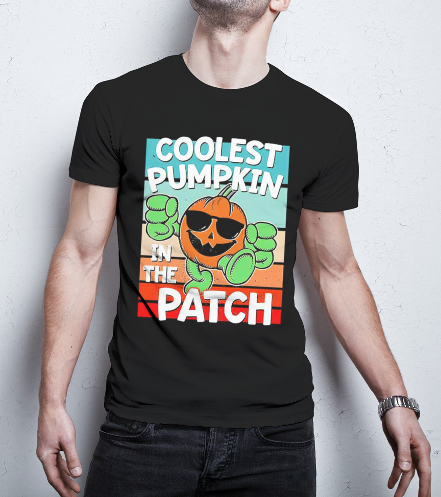 Coolest Pumpkin In The Patch Halloween T-Shirt