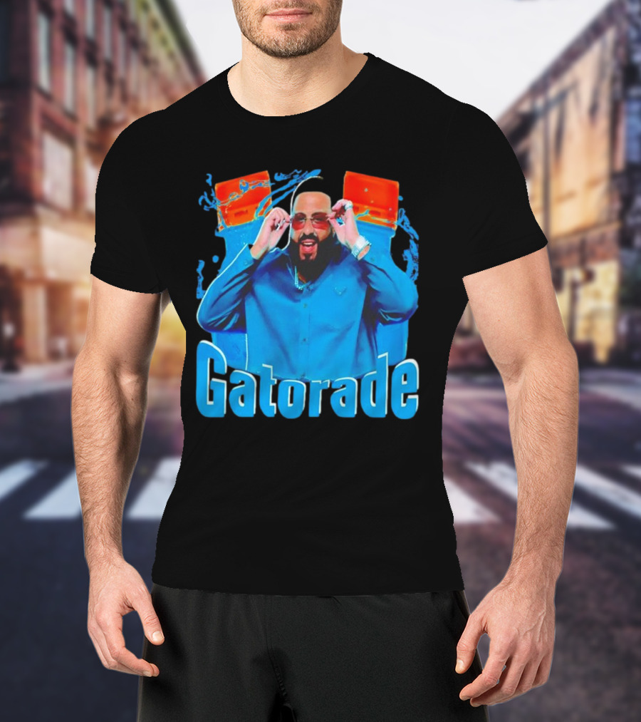Gatorade DJ Khaled Splash Energy Drink Collaboration T-Shirt