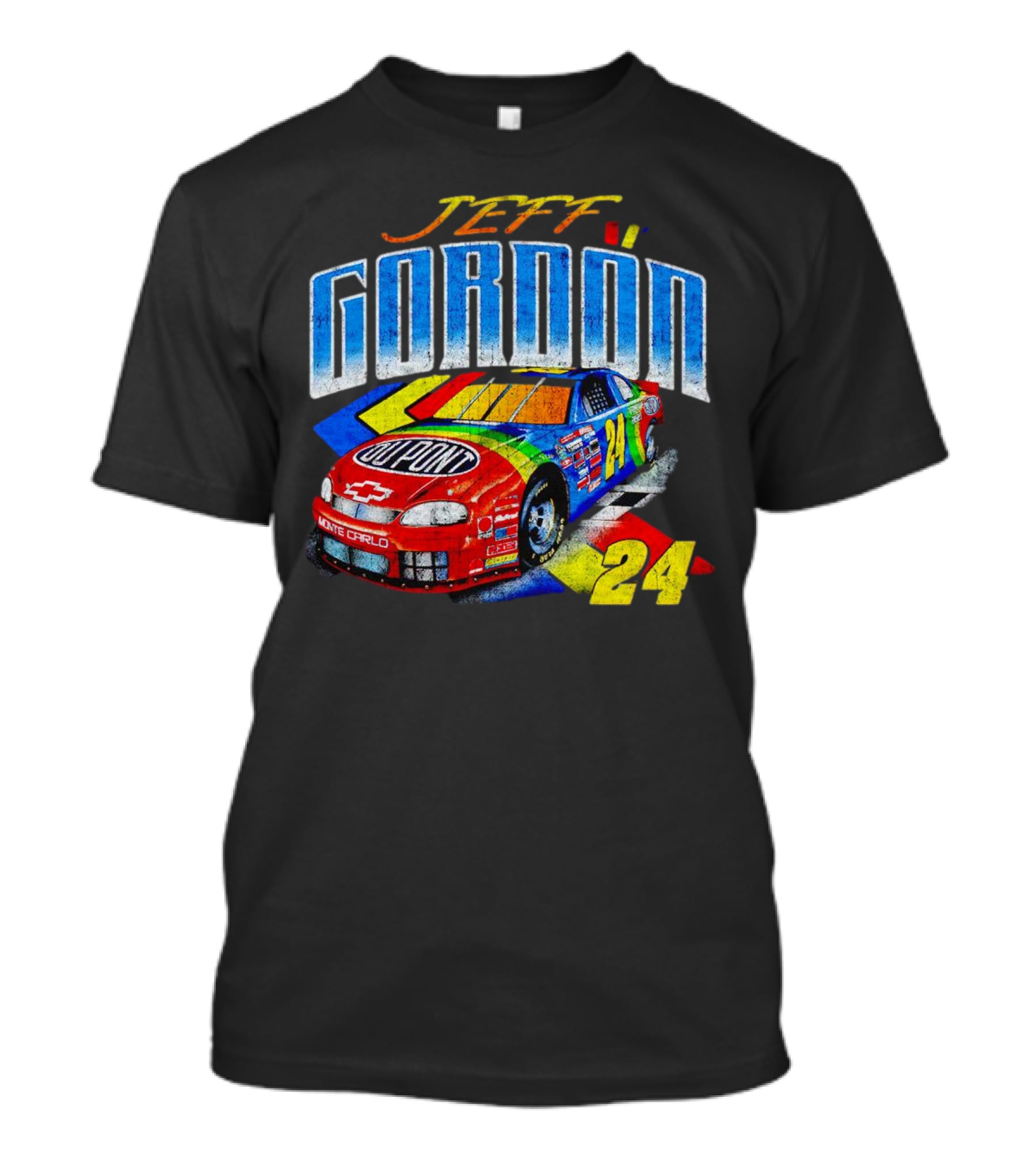 Jeff Gordon Dupont Monte Carlo NASCAR 24 Racing Car T-Shirt