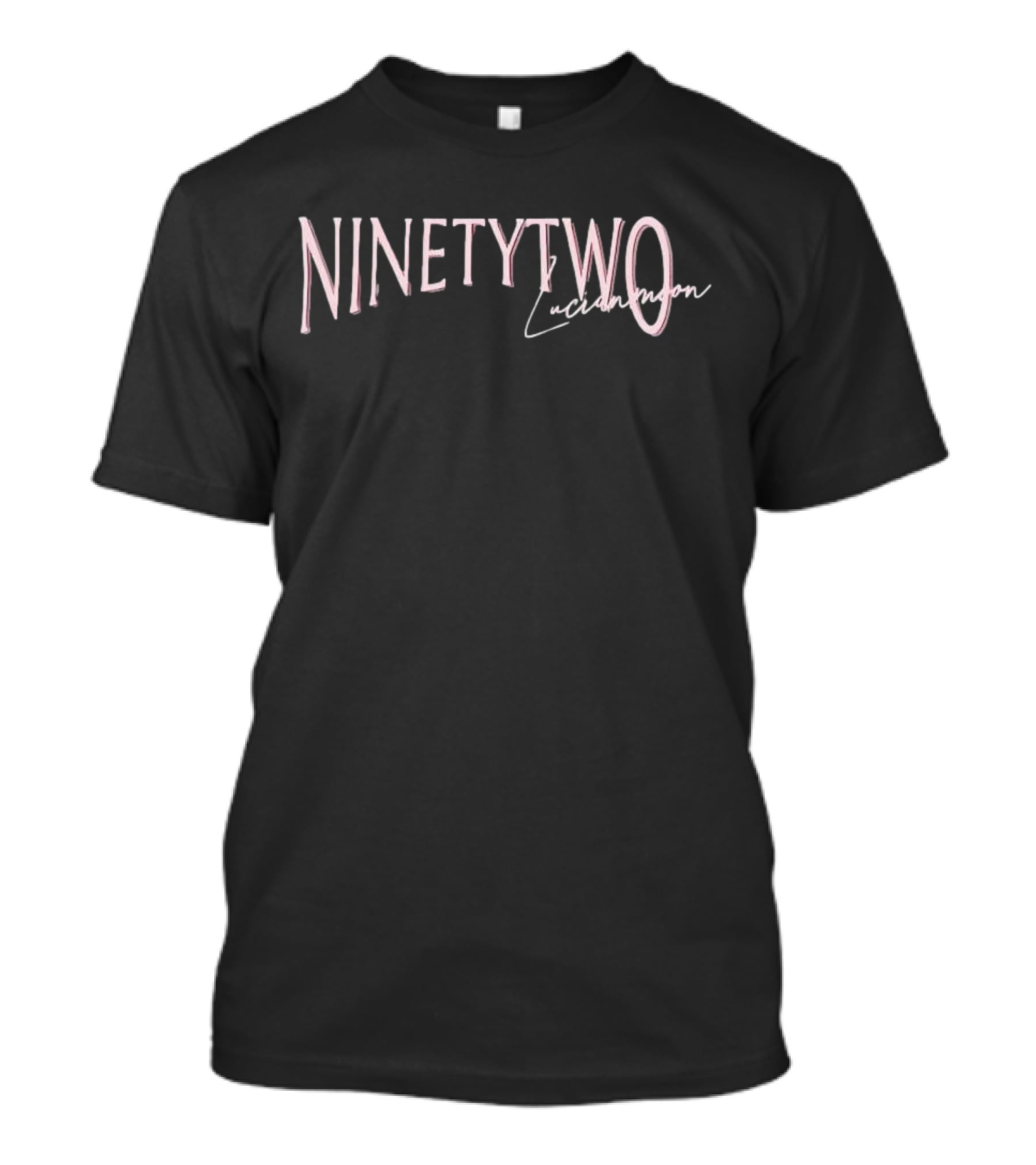 Ninetytwo Lucianmoon Collaboration Text T-Shirt