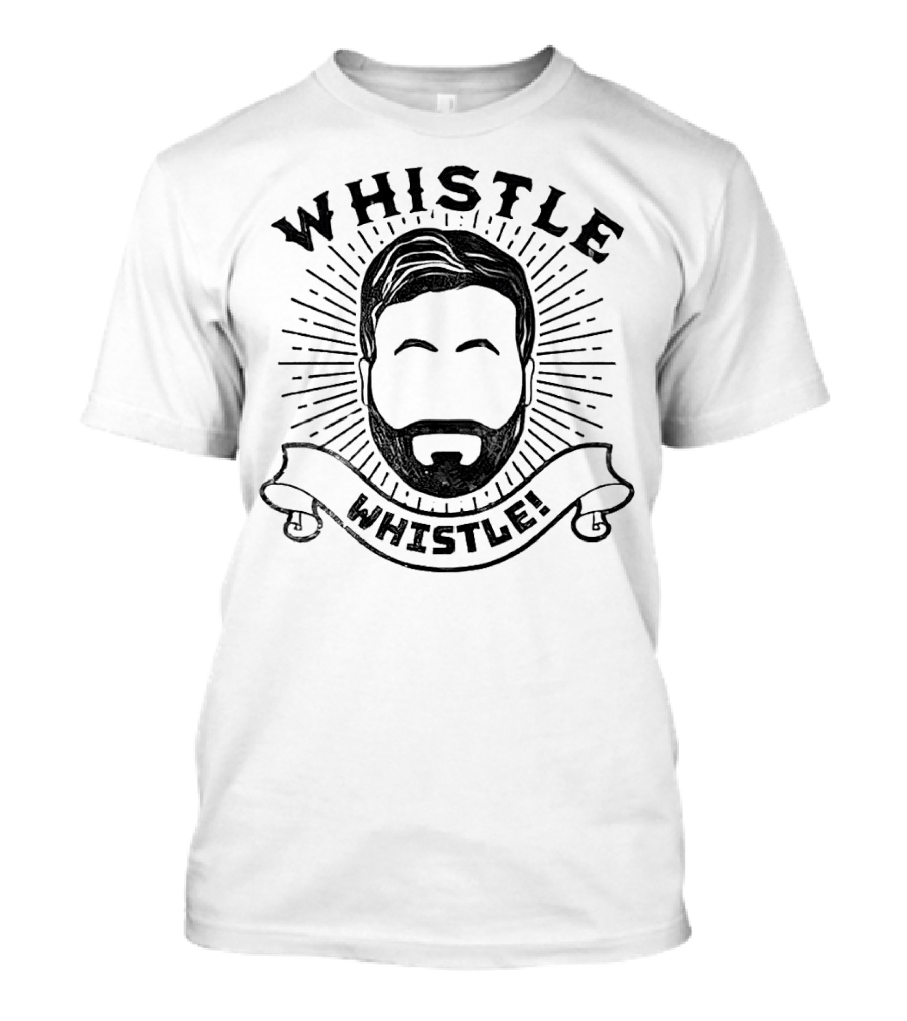 Whistle Whistle Beard T-Shirt