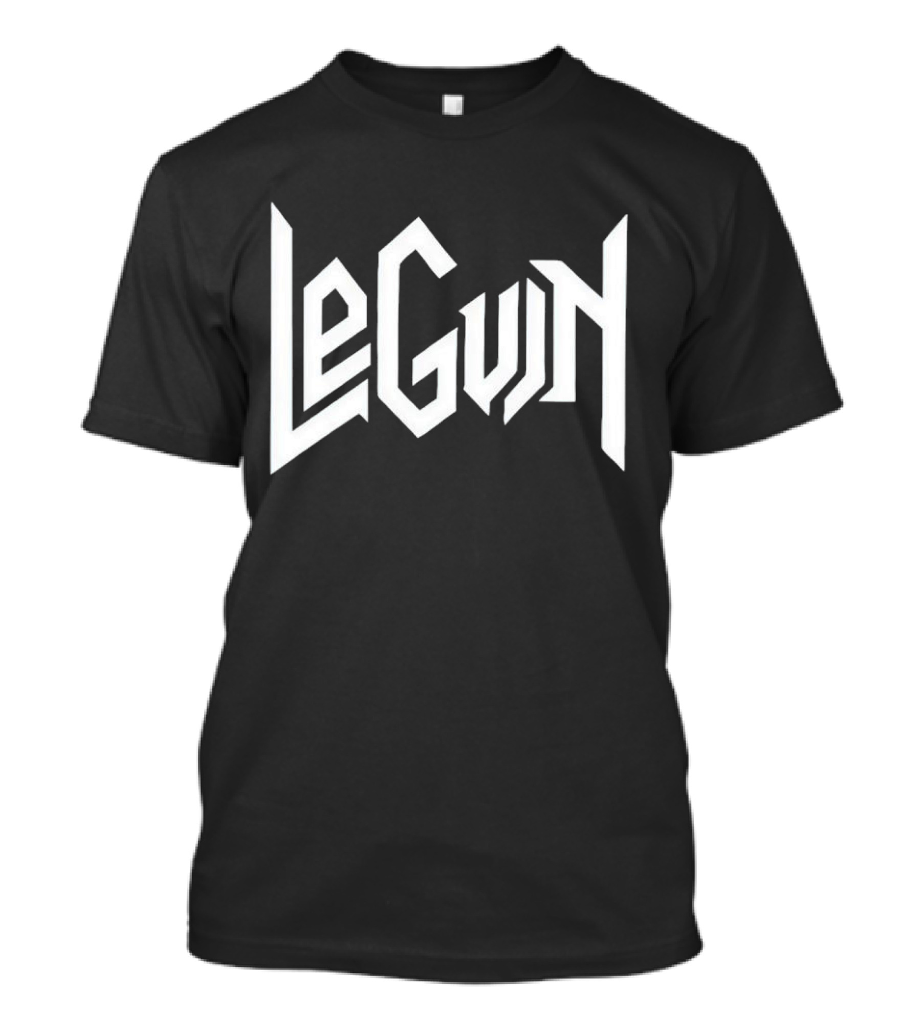 LeGuin Logo On Matt Bell T-Shirt