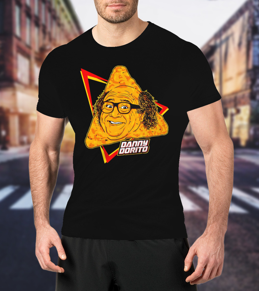 Danny Dorito Cheese Chip Face T-Shirt