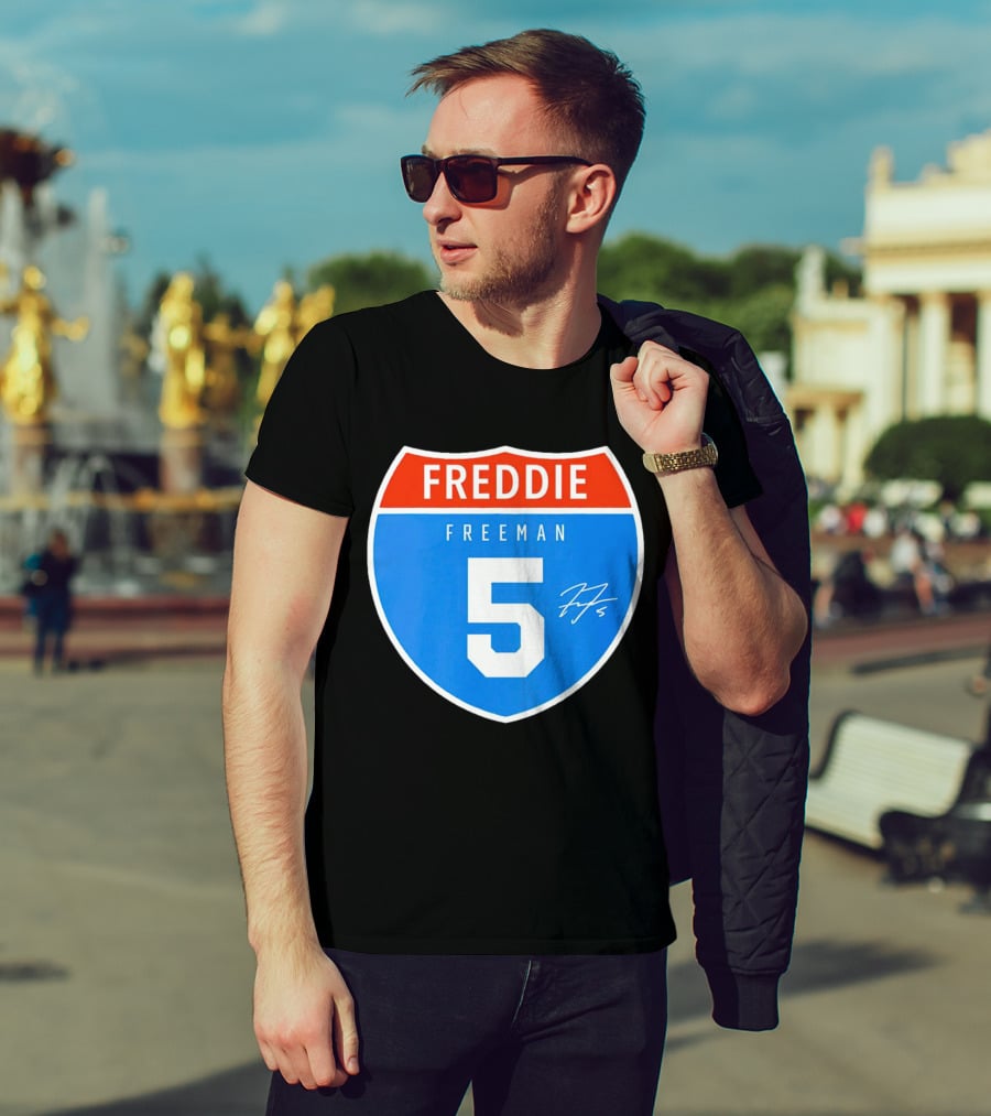Freddie Freeman Interstate 5 Signature T-Shirt