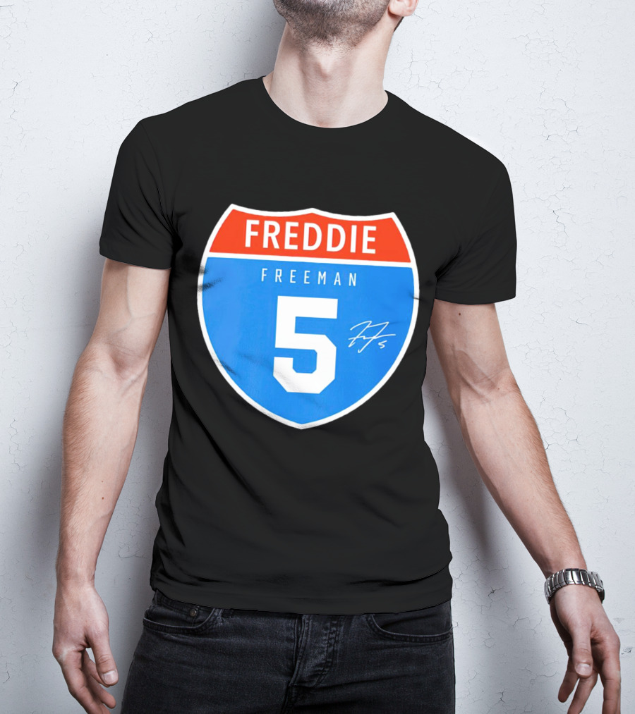 Freddie Freeman Interstate 5 Signature T-Shirt