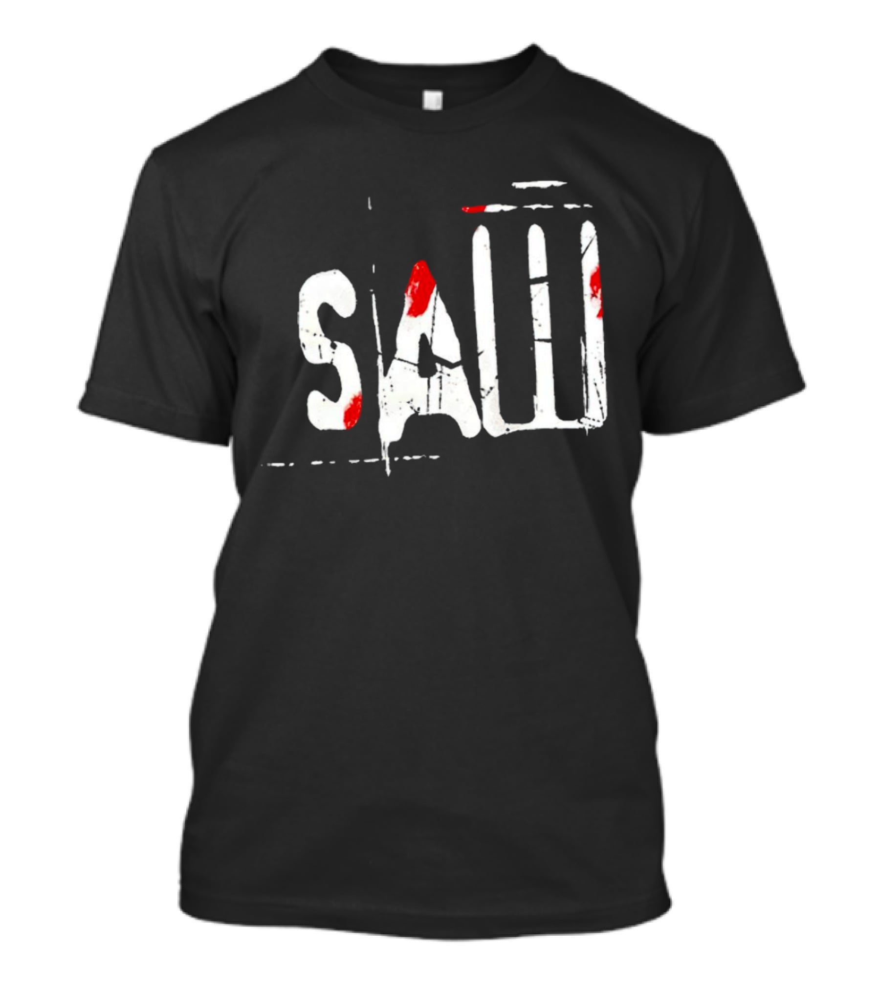 Saw Horror Bloody Lettering T-Shirt