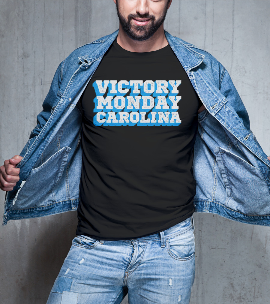 Victory Monday Carolina Sports Fan T-Shirt