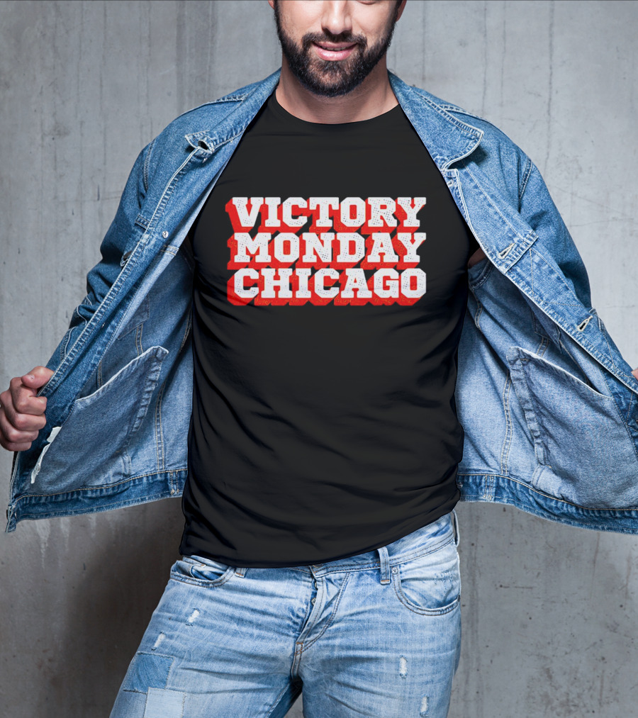 Victory Monday Chicago Bears Fans T-Shirt