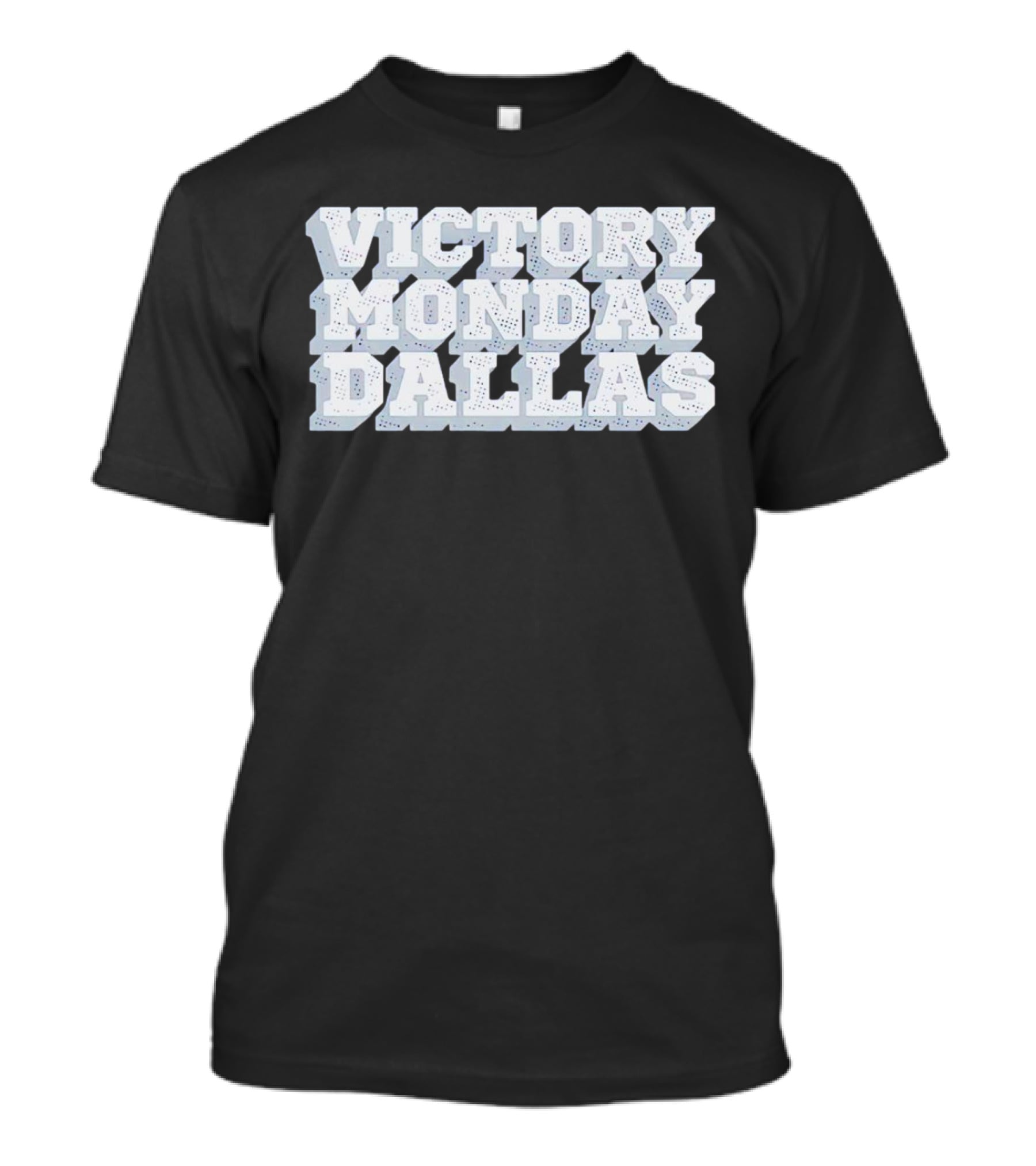 Victory Monday Dallas Celebration Football Win Enthusiasts T-Shirt
