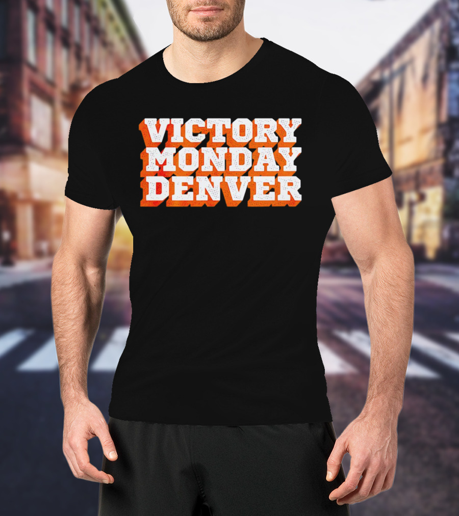 Victory Monday Denver Football Fan T-Shirt