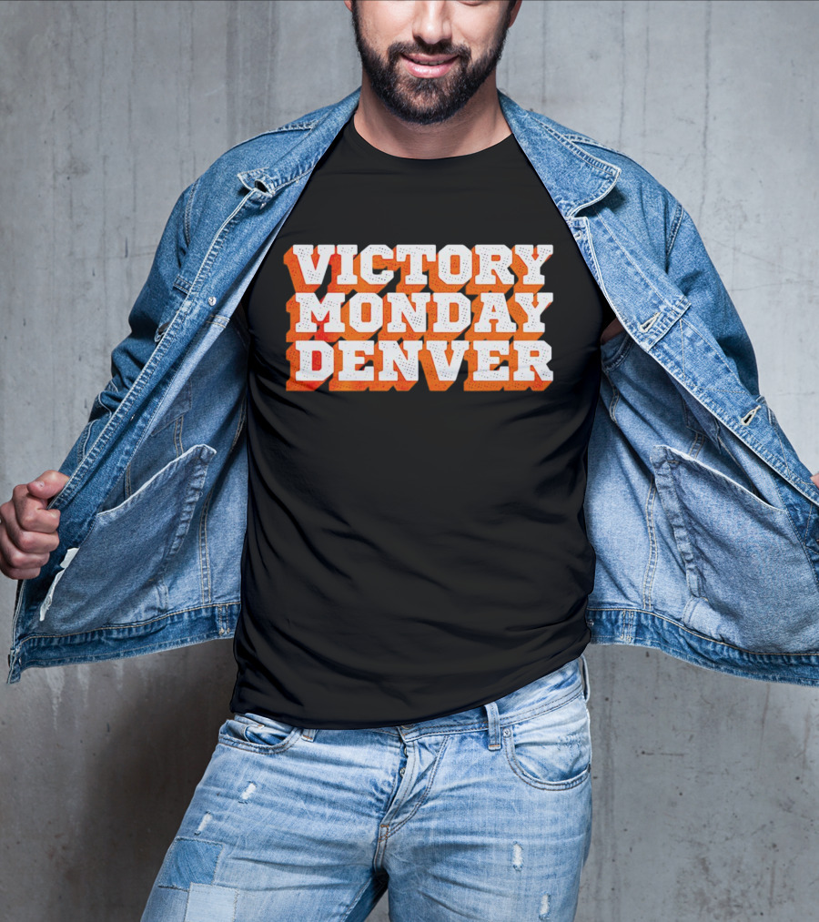 Victory Monday Denver Football Fan T-Shirt