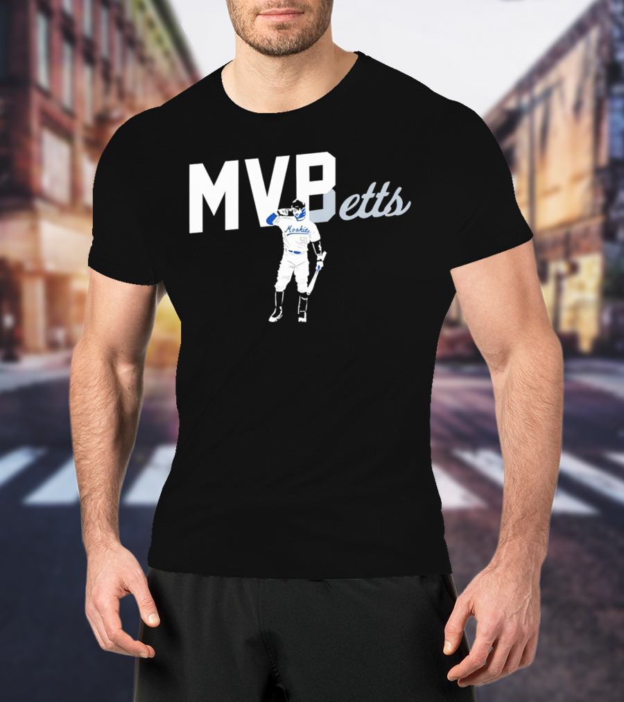 Mookie Betts MVP Player 50 Salute T-Shirt