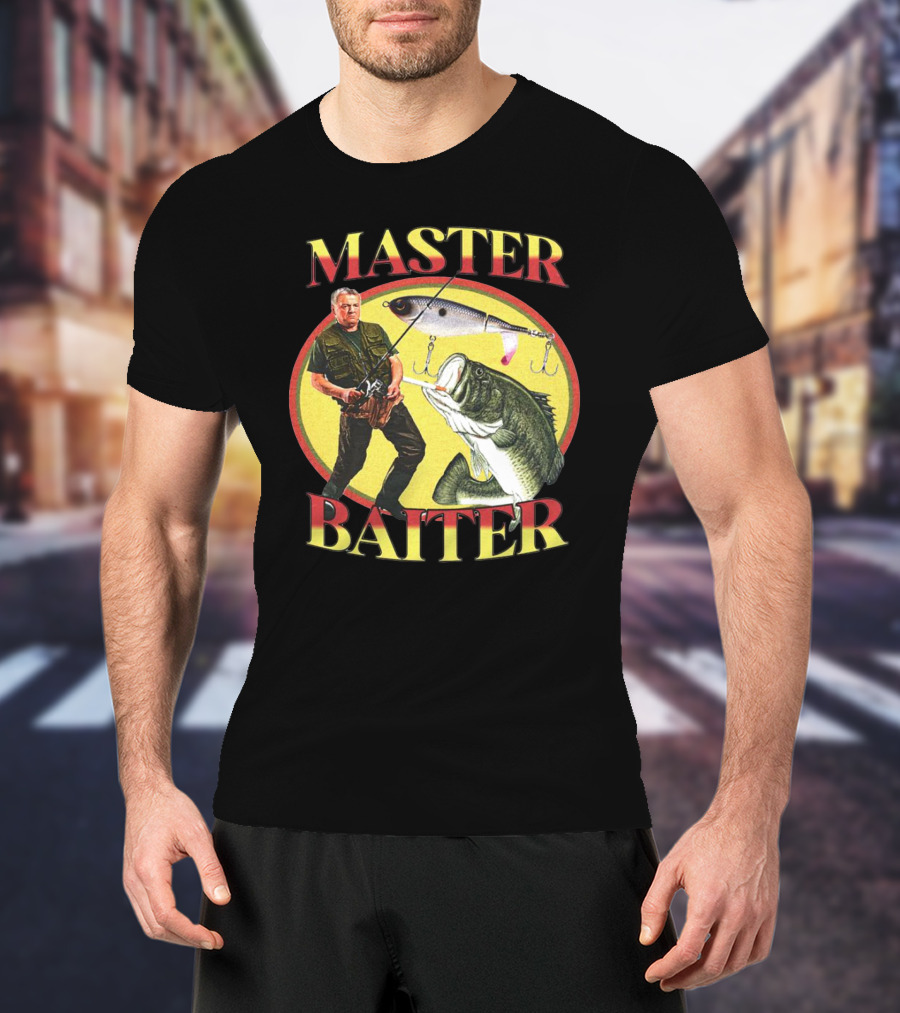 Master Baiter Fishing Humor Big Catch Lure T-Shirt