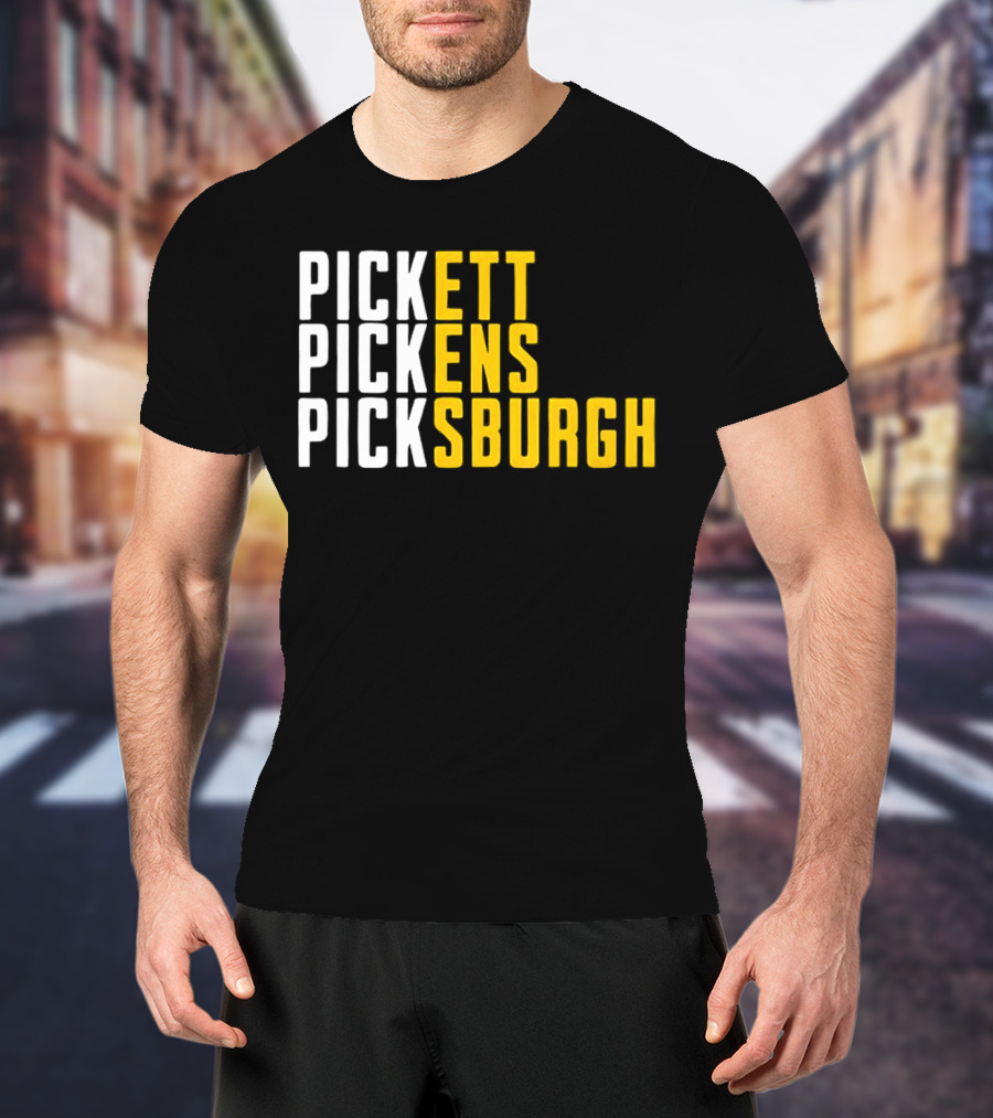 Pittsburgh Football Pickett Pickens Picksburgh Steelers Fan Gear T-Shirt