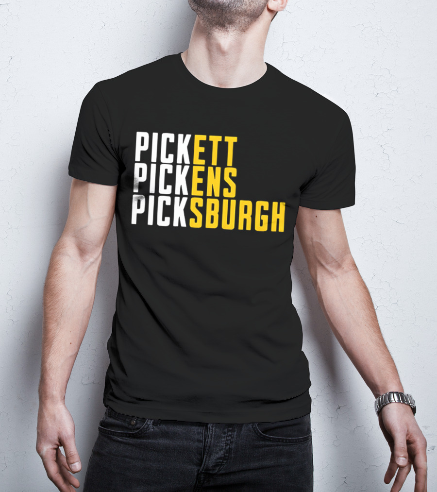 Pittsburgh Football Pickett Pickens Picksburgh Steelers Fan Gear T-Shirt