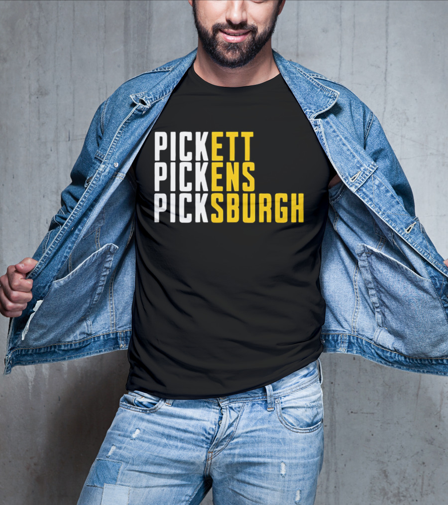 Pittsburgh Football Pickett Pickens Picksburgh Steelers Fan Gear T-Shirt