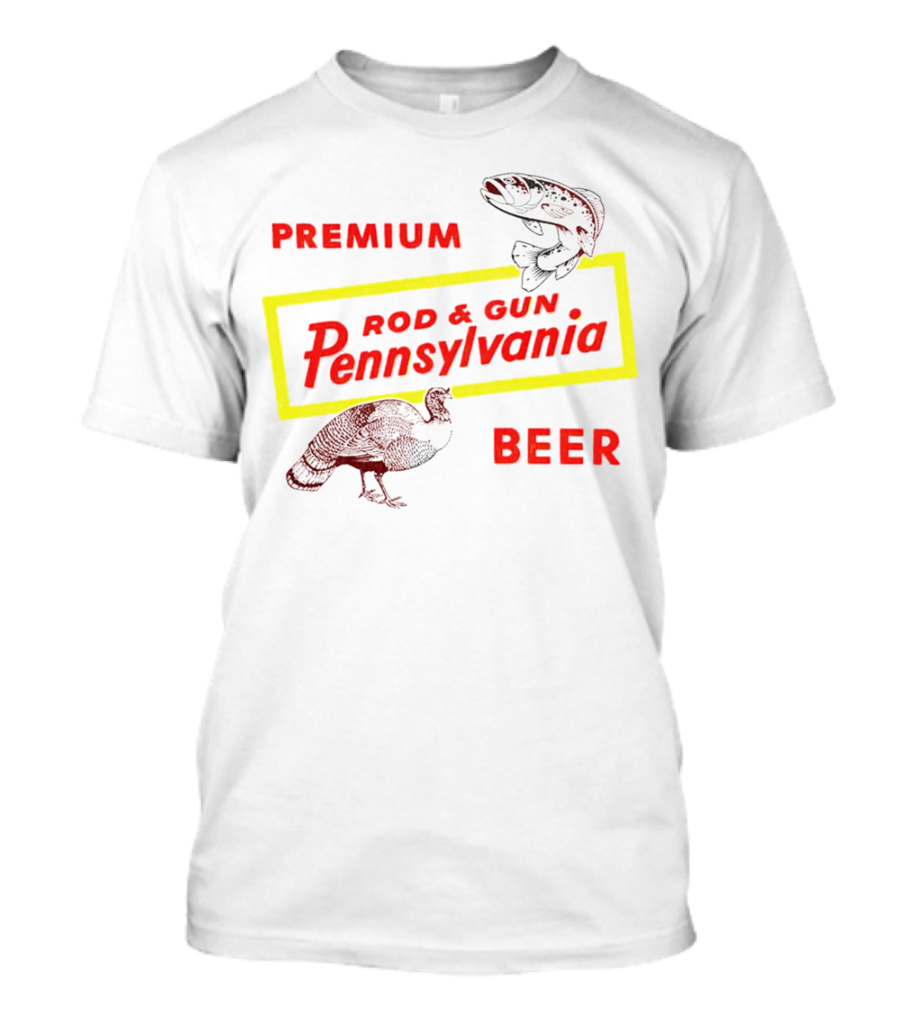 Premium Rod And Gun Pennsylvania Beer T-Shirt